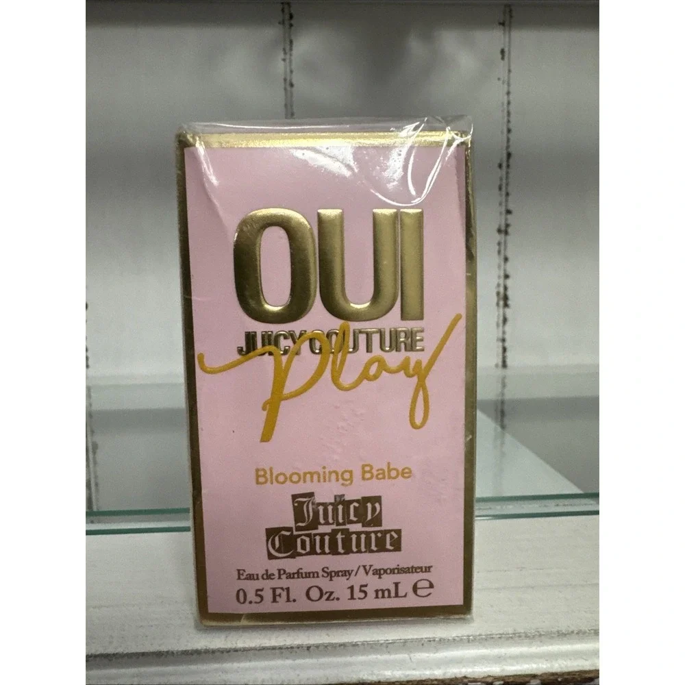 OUI Play Blooming Babe by Juicy Couture EDP  .5 oz   New Sealed n Cellophane